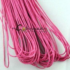Вощеный шнур "Розовый" 5 метров